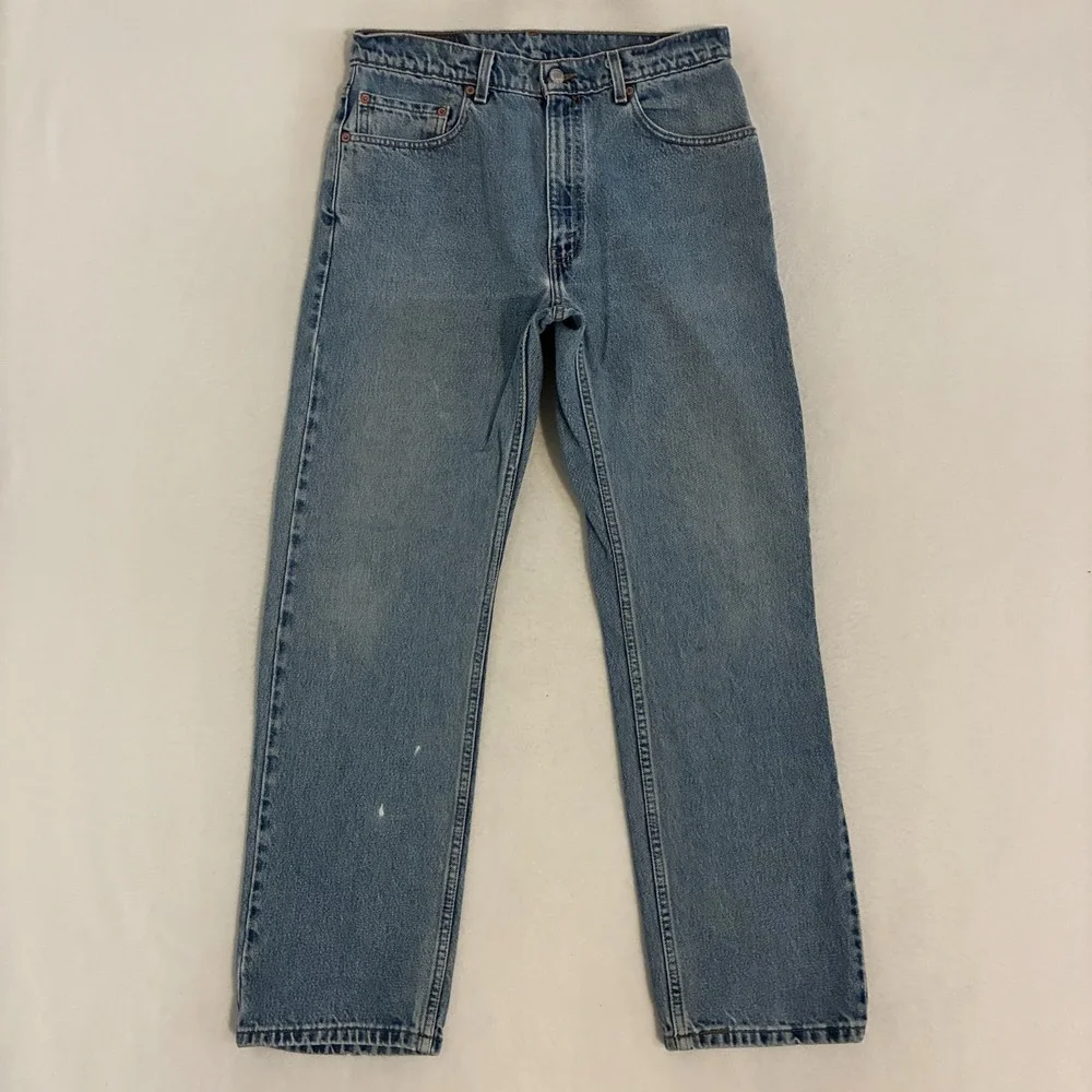 Vtg 90s Levis 505 Jeans Mens 34x30 (Fits 32x30) Distressed Straight‎ Fit Pants
